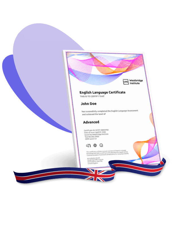Westbridge Institute English Language Certificate